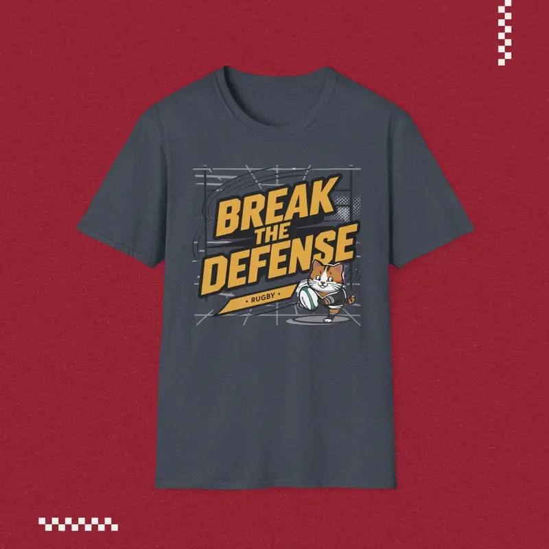 Break The Defence Crew Neck Cotton Men Tshirt 5