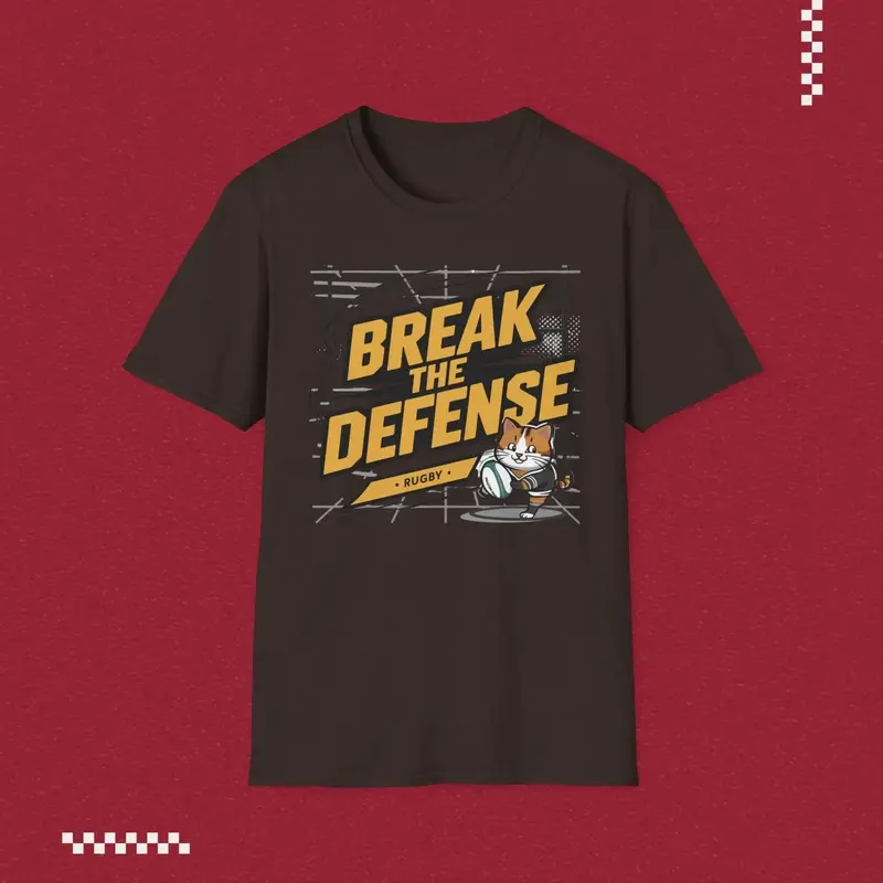 Break The Defence Crew Neck Cotton Men Tshirt 6