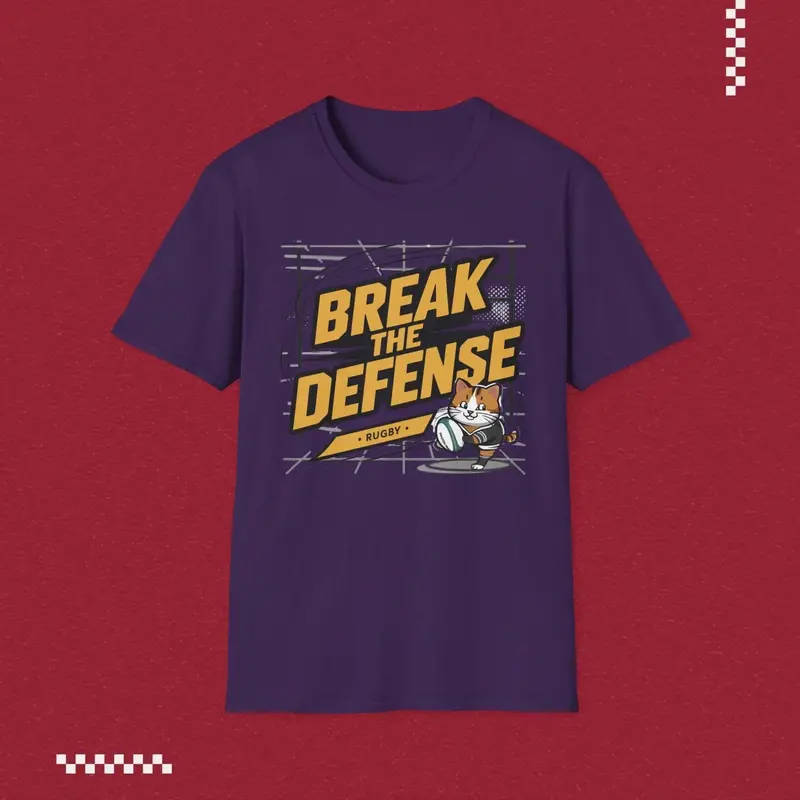 Break The Defence Crew Neck Cotton Men Tshirt 8