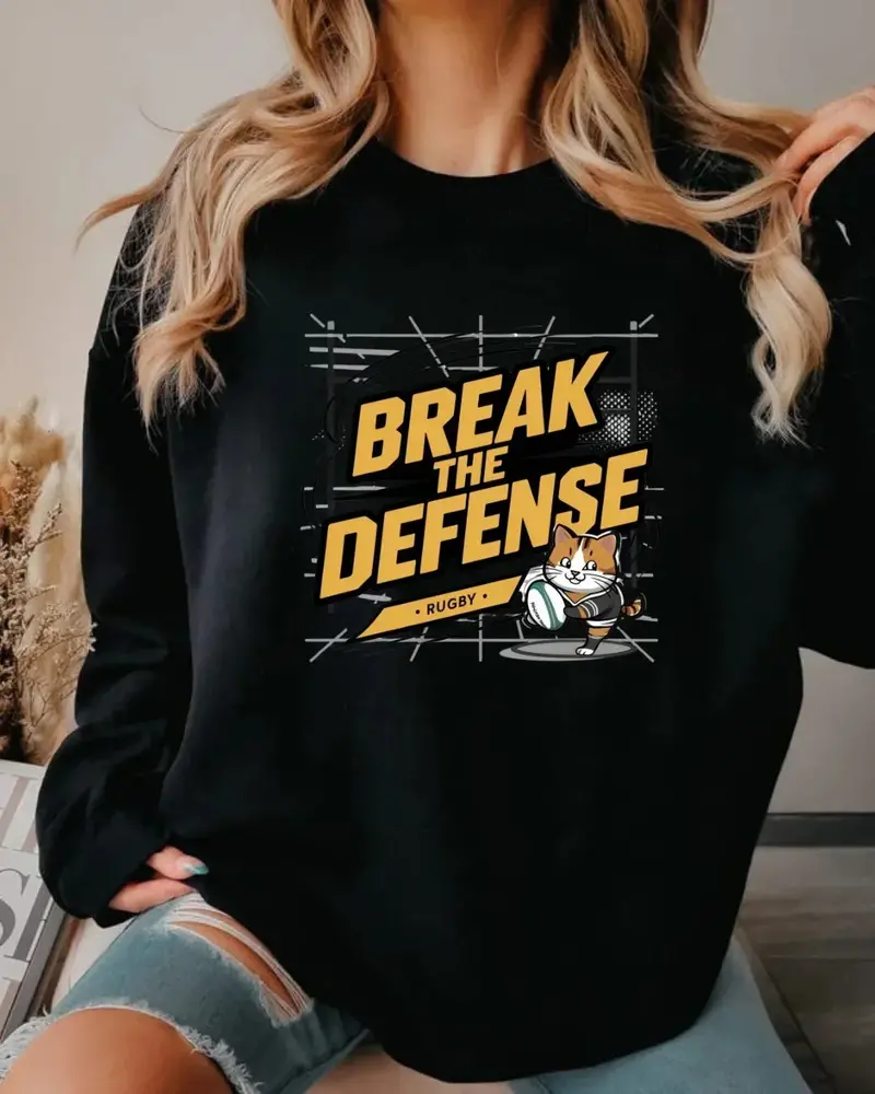 Break The Defence Ultra Cotton Crewneck Sweatshirt 1