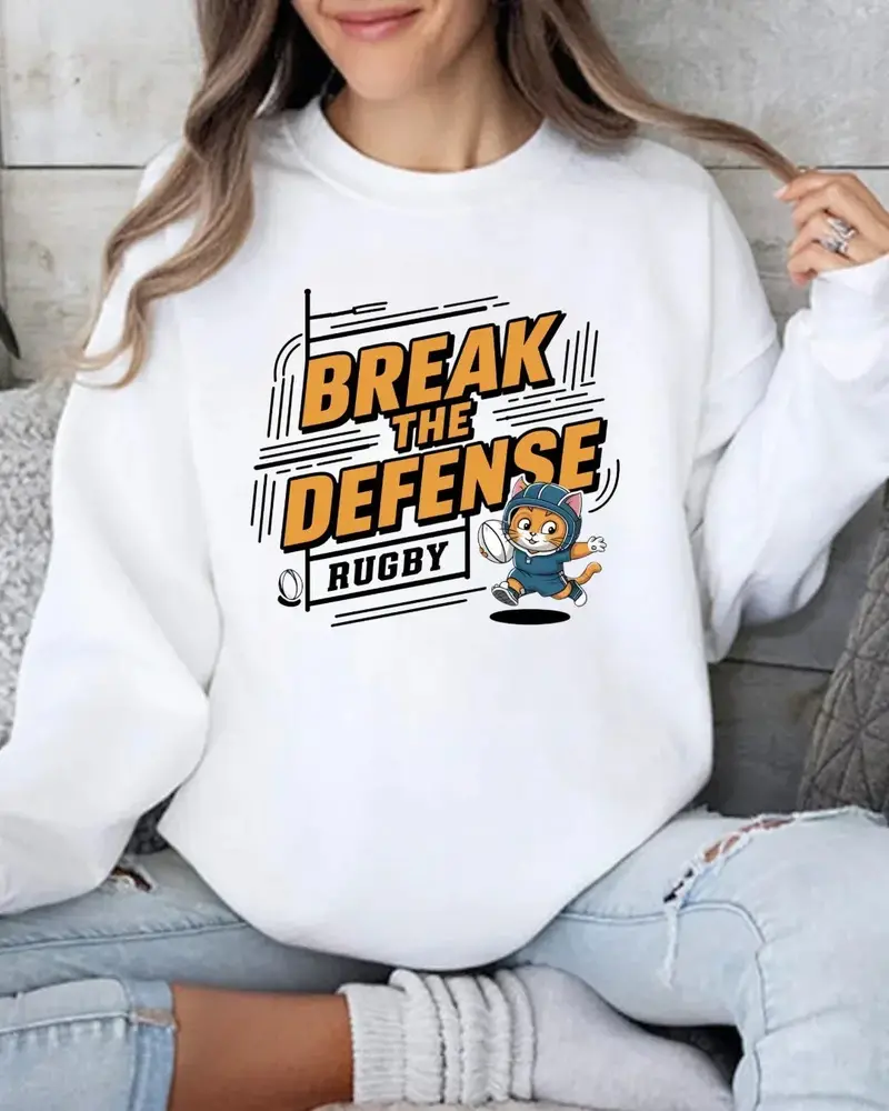 Break The Defence Ultra Cotton Crewneck Sweatshirt 1
