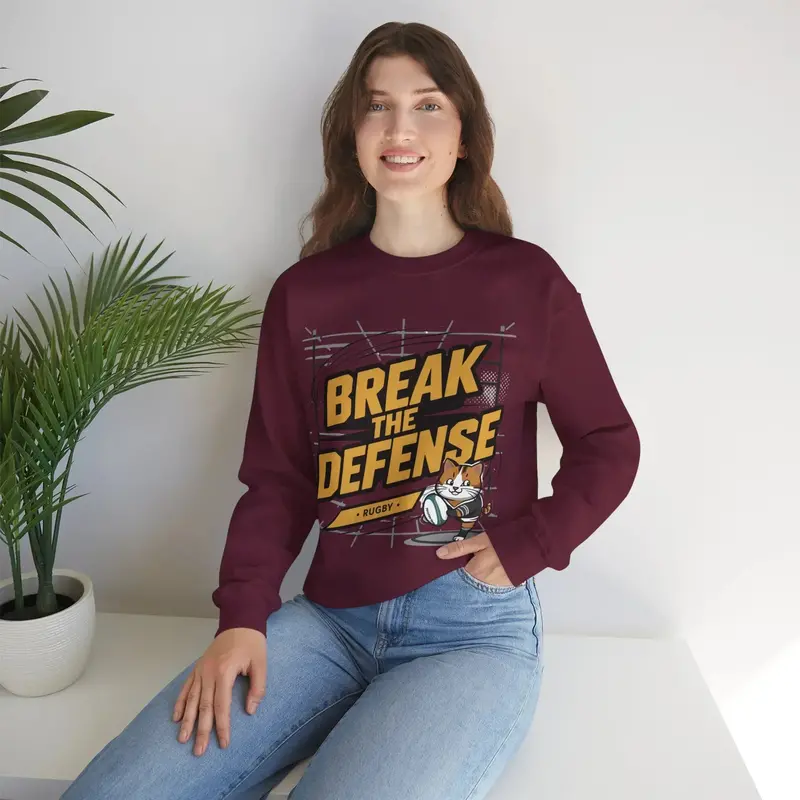Break The Defence Ultra Cotton Crewneck Sweatshirt 10