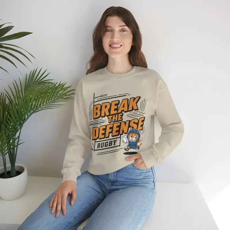 Break The Defence Ultra Cotton Crewneck Sweatshirt 10