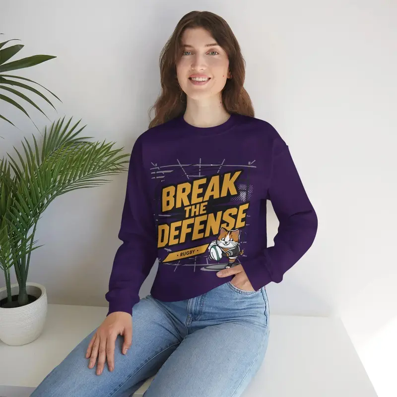 Break The Defence Ultra Cotton Crewneck Sweatshirt 12