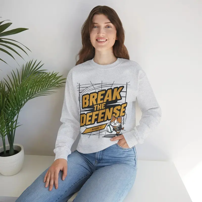 Break The Defence Ultra Cotton Crewneck Sweatshirt 9