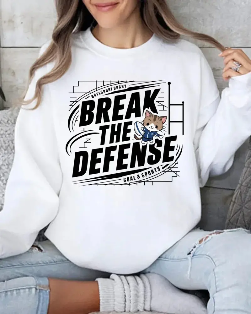 Break The Defence Ultra Cotton Crewneck Sweatshirts 1