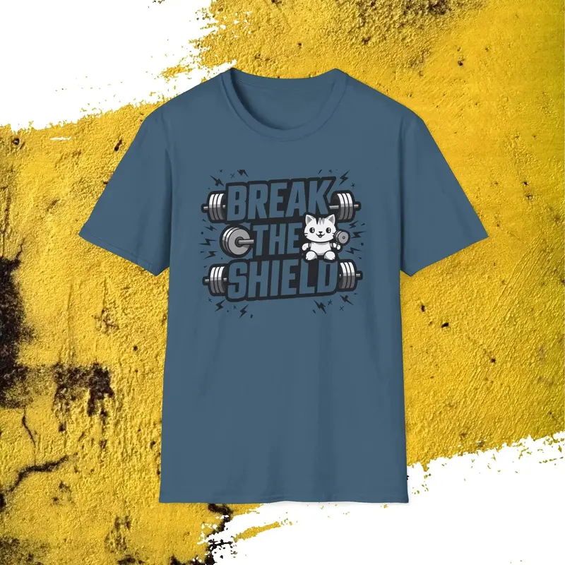 Break The Shield Cotton Men Tee 11