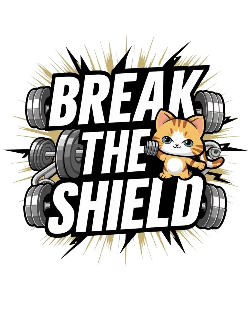 Break The Shield Cotton T-Shirt 2