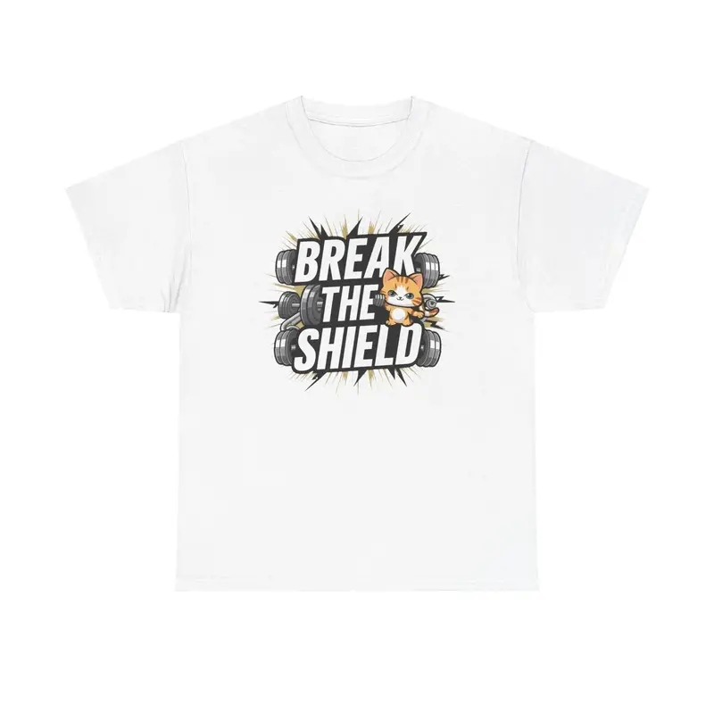 Break The Shield Cotton T-Shirt 5