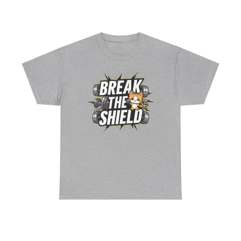 Break The Shield Cotton T-Shirt 6