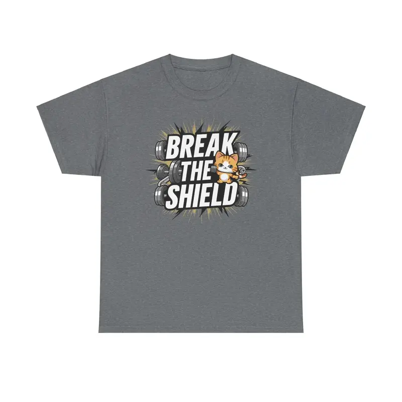 Break The Shield Cotton T-Shirt 7