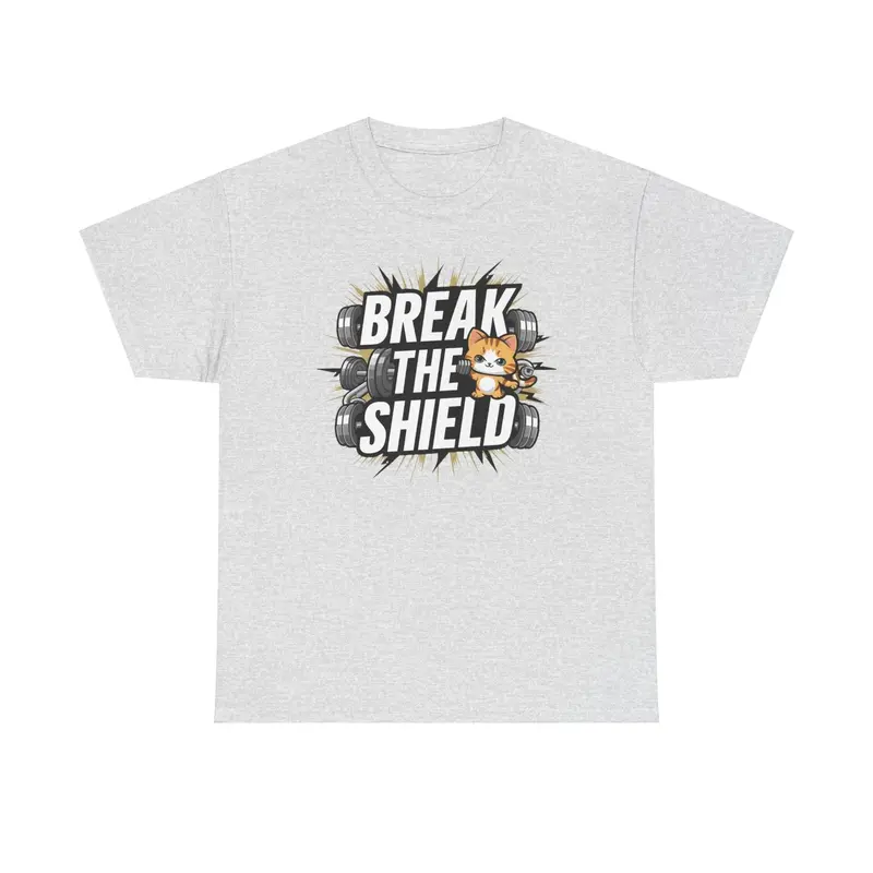 Break The Shield Cotton T-Shirt 8