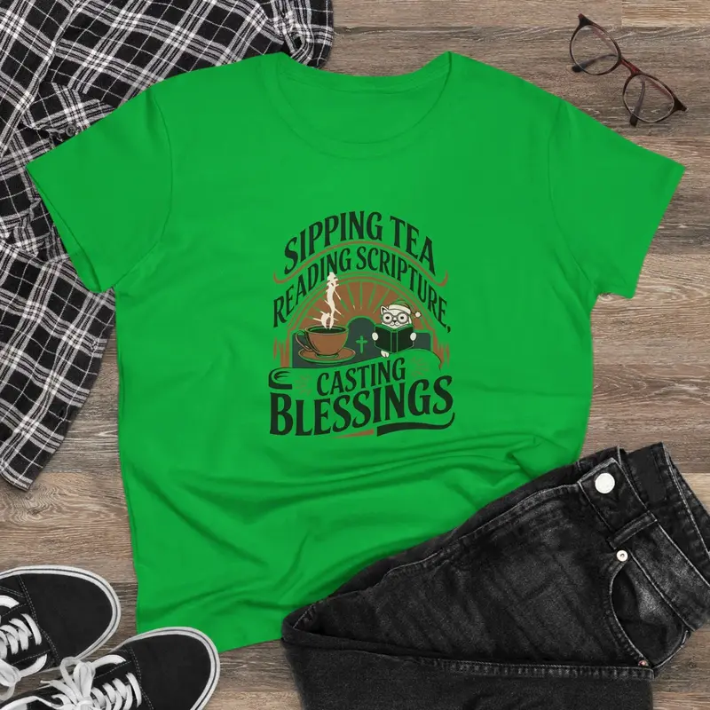 Brewed Brilliance Women Cotton Tshirt 4