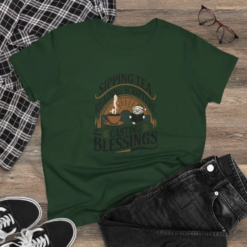 Brewed Brilliance Women Cotton Tshirt 7