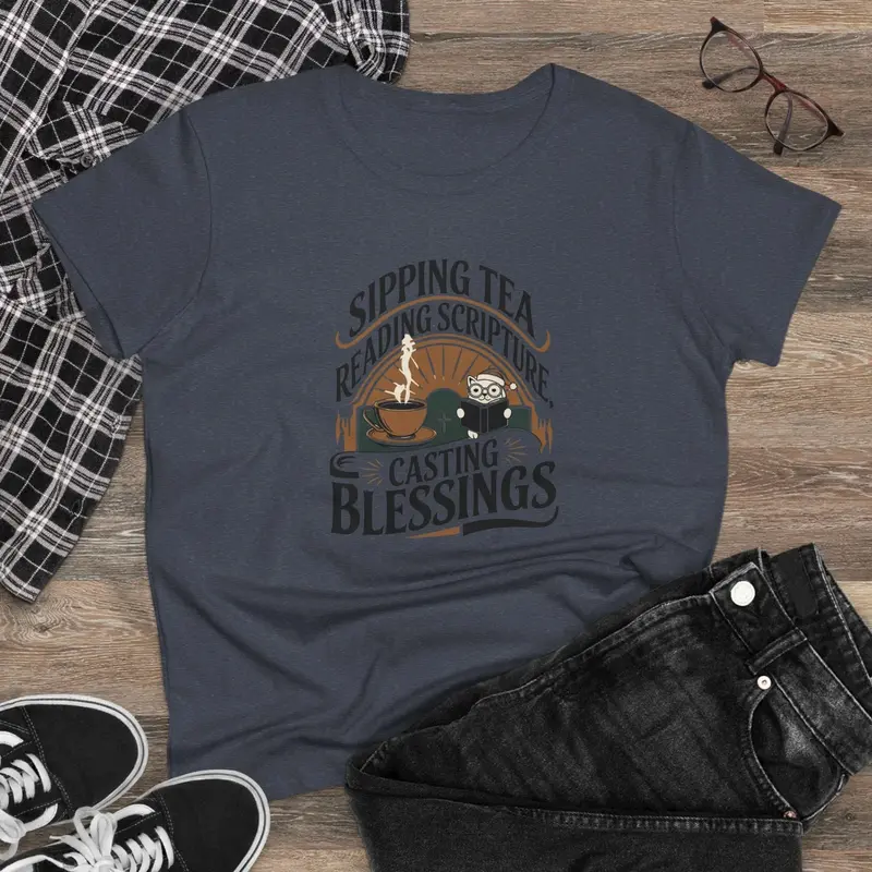 Brewed Brilliance Women Cotton Tshirt 8