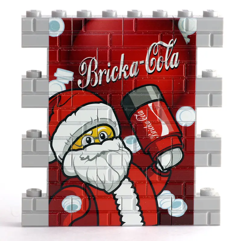 Brickacola Mural - Light Bley 1