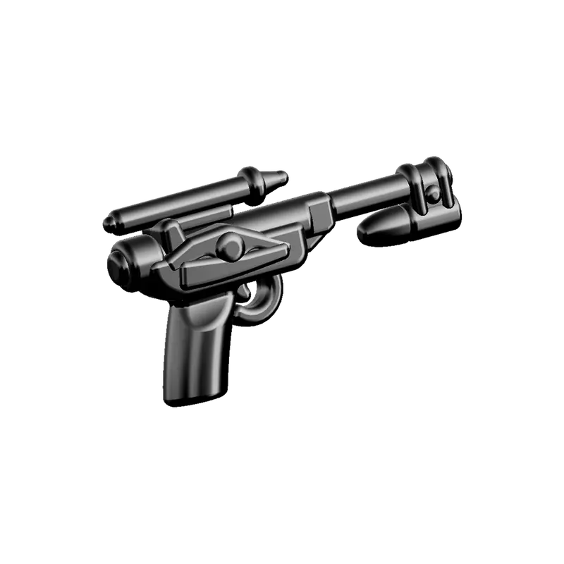 Brickarms® Dl-18 Blaster Pistol - Black 1
