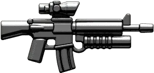 Brickarms® M16-Agl: Black 1