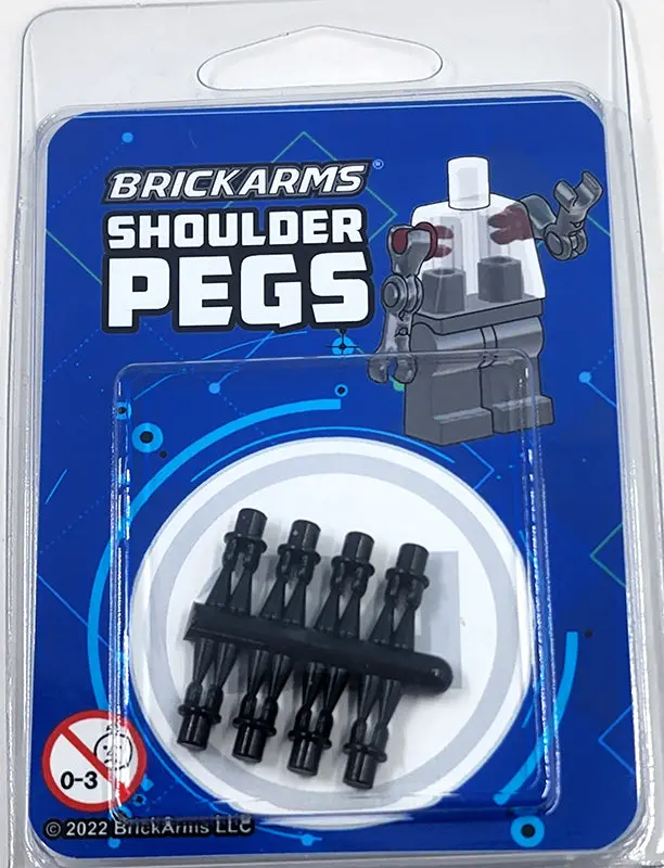 Brickarms® Shoulder Pegs 1
