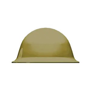 Brickarms® Type 90 (T90) Japanese Helmet : Dark Tan 1