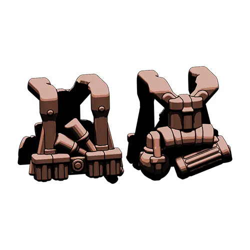 Brickarms® Ww2 German Grenadier Vest : Dark Brown 1