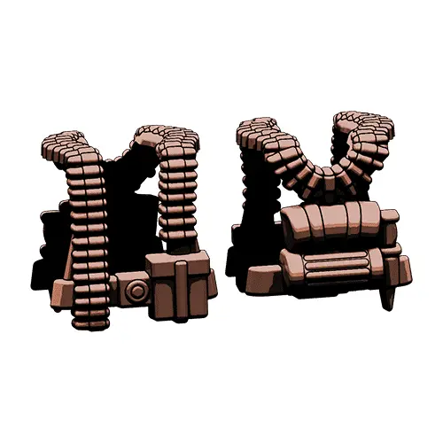 Brickarms® Ww2 German Gunner Vest : Dark Brown 1