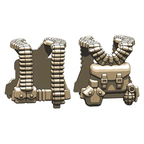 Brickarms® Ww2 Us Gunner Vest : Dark Tan 1