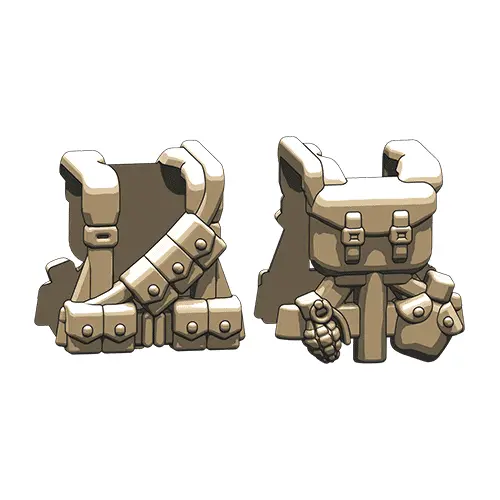 Brickarms® Ww2 Us Rifleman Vest : Dark Tan 1