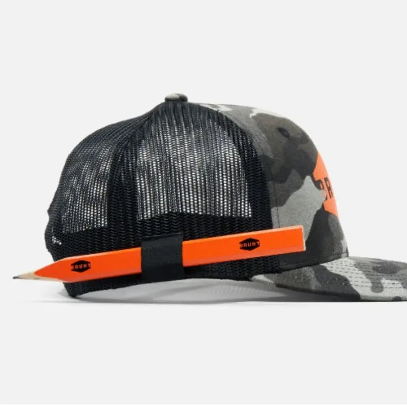 Brunt Men's Curved Brim Pencil Holder Snapback Cap 2