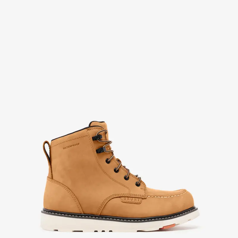 Brunt Men's Marin 6" Waterproof Moc Toe Work Boot 1
