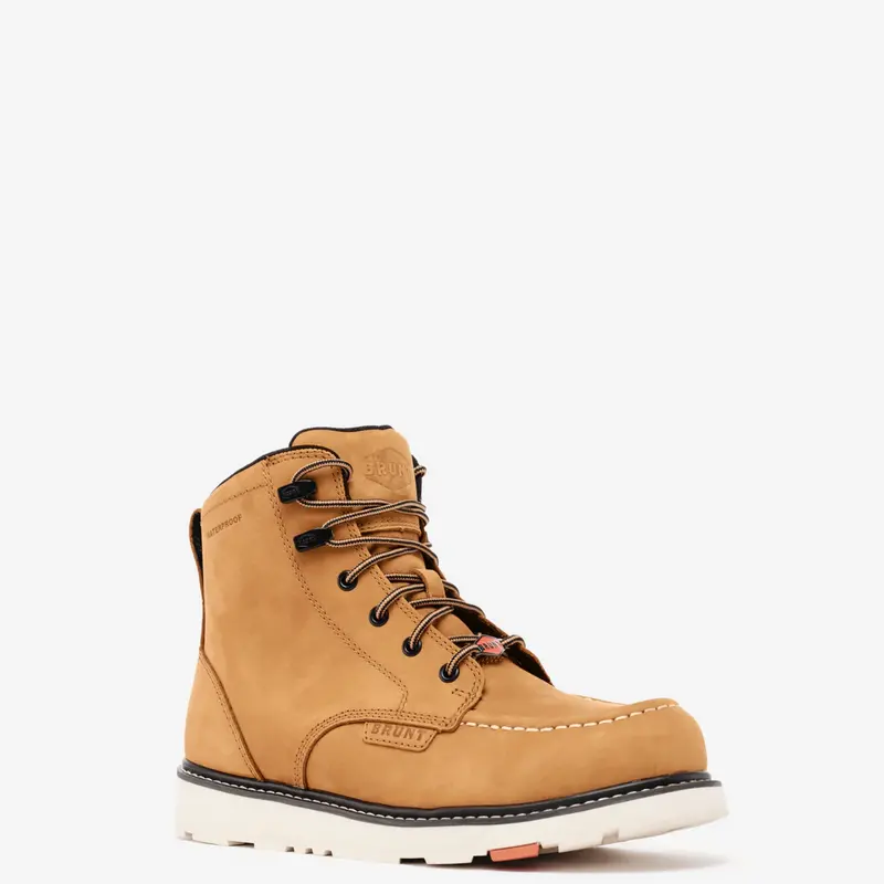 Brunt Men's Marin 6" Waterproof Moc Toe Work Boot 2
