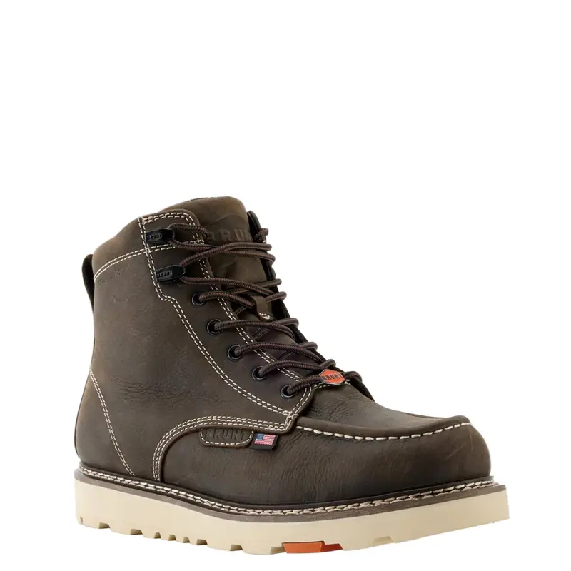 Brunt Men's Marin Usa Welted 6" Waterproof Comp Toe Work Boot 2