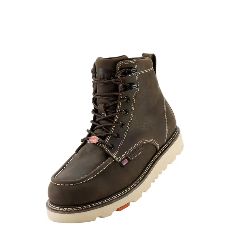 Brunt Men's Marin Usa Welted 6" Waterproof Comp Toe Work Boot 3