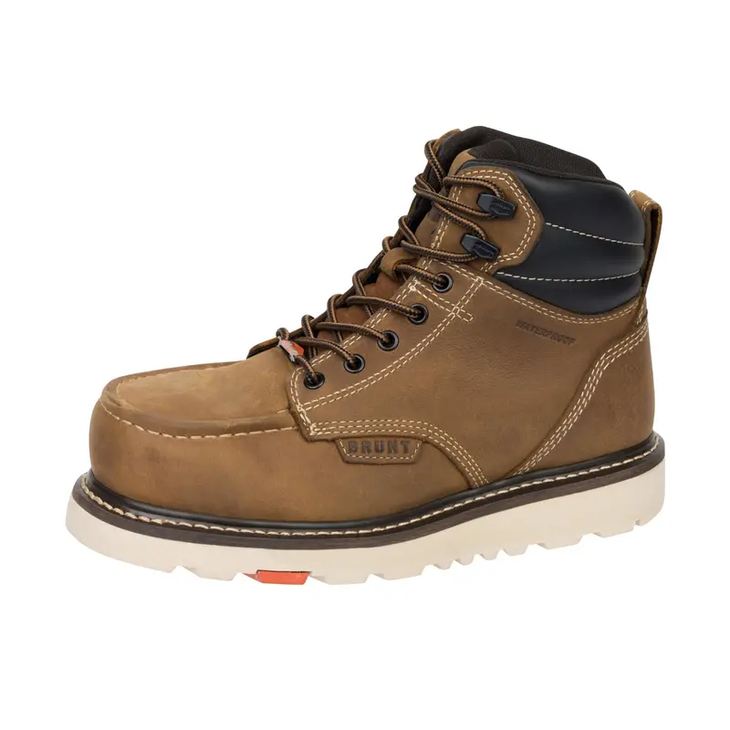 Brunt Men's The Marin 6" Welted Waterproof Comp Toe Work Boot 5