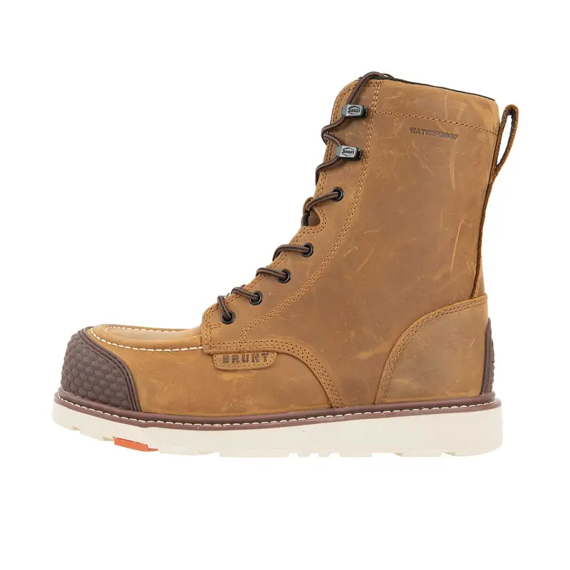 Brunt Men's The Marin 8" Brunt Toe Waterproof Comp Toe Work Boot 2