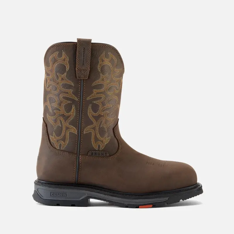 Brunt Men's The Vastbinder 10" Waterproof Comp Toe Western Boot 1