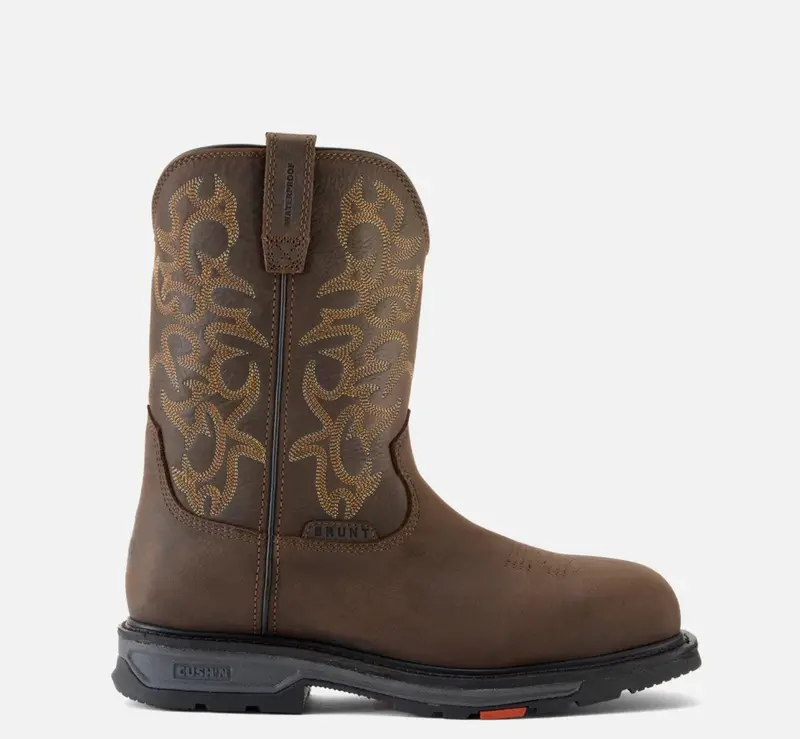 Brunt Men's The Vastbinder 10" Waterproof Soft Toe Western Boot 1