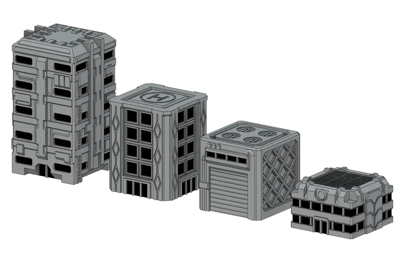 Building Pack: Small, As-Style 1