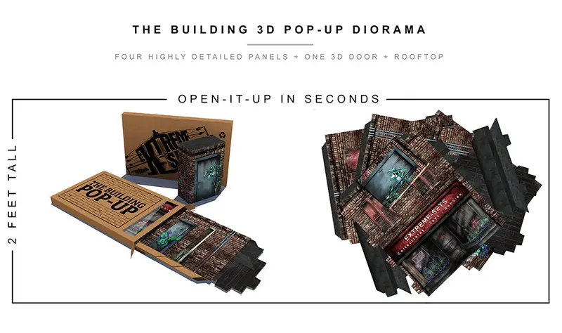 Building Pop-Up Diorama 1/12 2