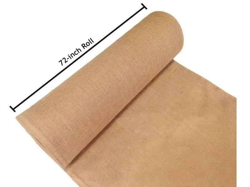 Burlap Fabric Roll - 40" Or 72" Wide - Weddings, Plant Covers, Gardening, Landscaping - Food Grade 16