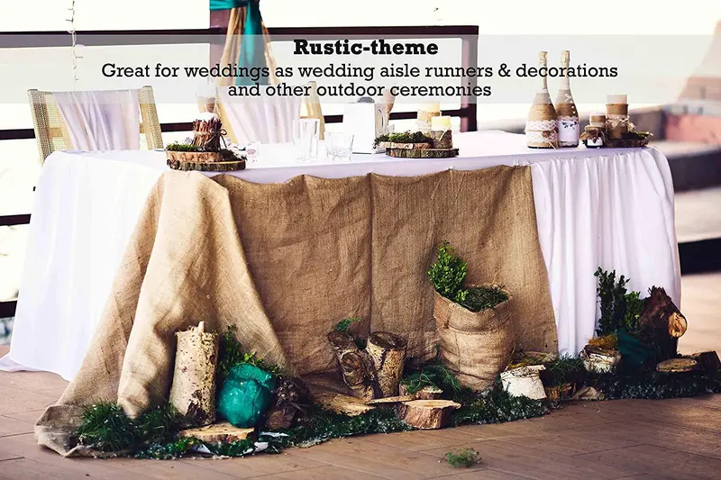 Burlap Fabric Roll - 40" Or 72" Wide - Weddings, Plant Covers, Gardening, Landscaping - Food Grade 27