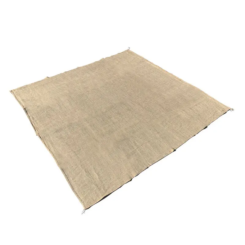 Burlap Squares - 80" X 80" - Landscaping, Gardens, Decor 1