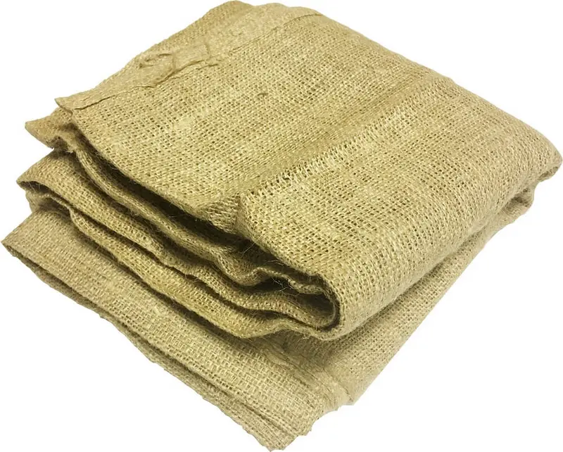Burlap Squares - 80" X 80" - Landscaping, Gardens, Decor 2