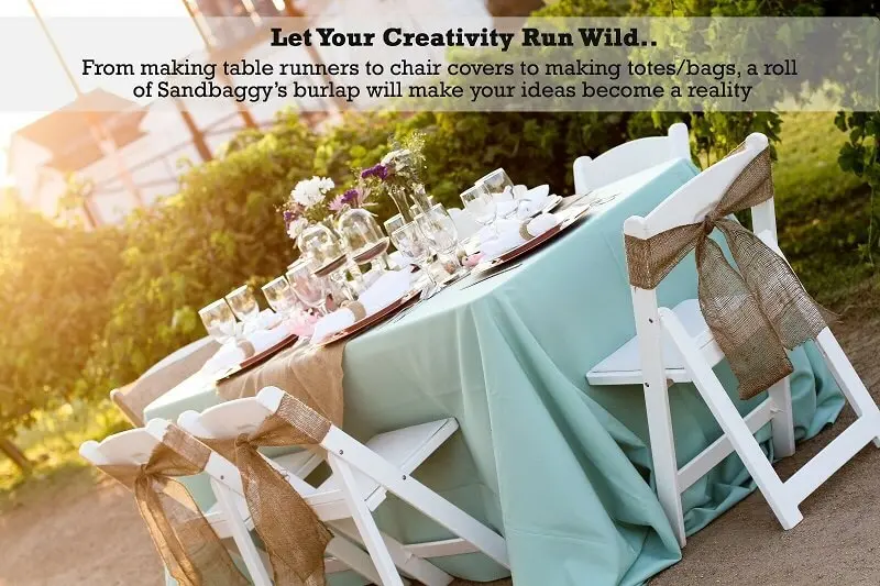 Burlap Squares - 80" X 80" - Landscaping, Gardens, Decor 8