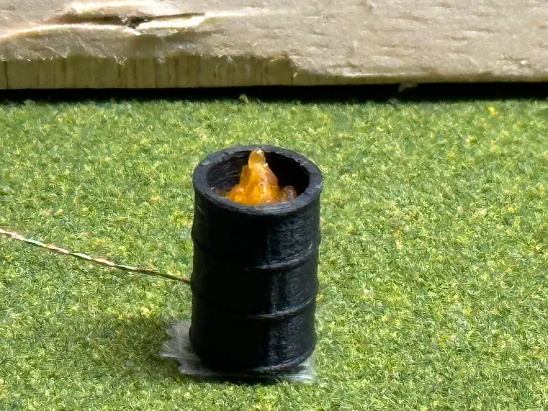 Burn Barrel Flickering 1