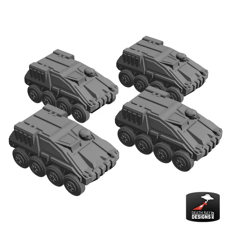 C1-A Armored Personnel Carrier 4-Pack 1