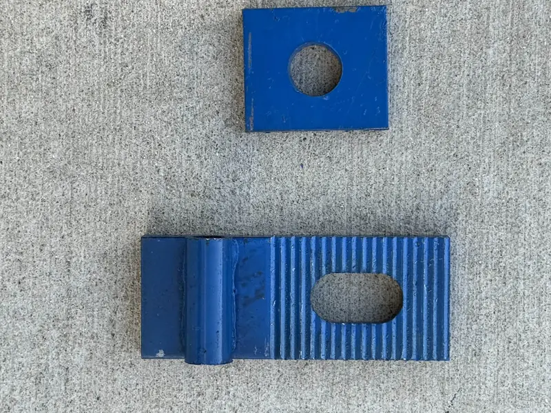 C51 Wall Plate Assembly For C49 Bridge Overhang Brackets – Mounts To 3/4" Concrete Inserts 9