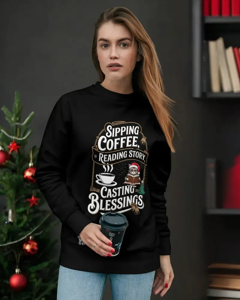 Calming Coffee Ultra Cotton Sweatshirt 1