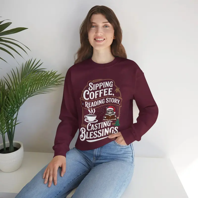Calming Coffee Ultra Cotton Sweatshirt 10