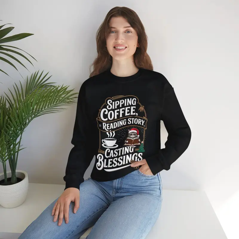 Calming Coffee Ultra Cotton Sweatshirt 4